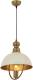 Avonni Hanglamp AV-4106-M35-BBY antiek-goud/wit