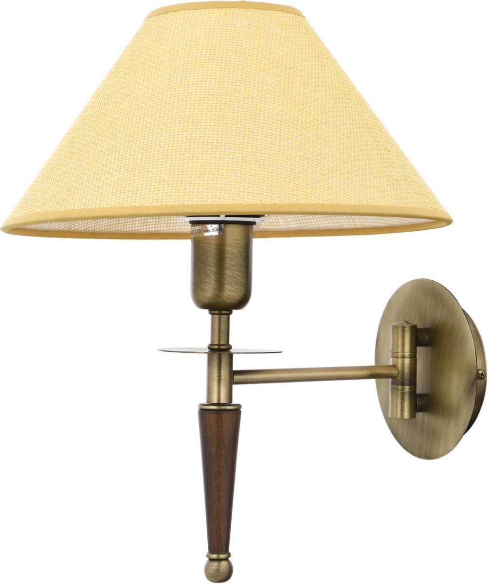 Avonni Wandlamp HAP-9009-1E met stoffen kap