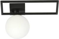 EMIBIG LIGHTING Plafondlamp Imago 1D, 1-lamp, zwart/opaal