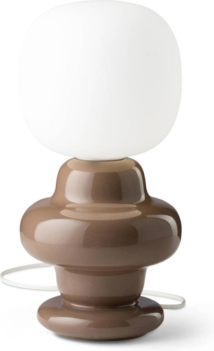 Ferroluce Copacabana tafellamp, bruin
