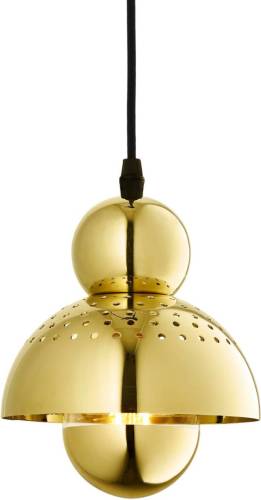 DESIGN BY US Hanglamp XS gezocht, goudkleurig, ijzer, Ø 15 cm