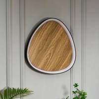 ECO-Light Bezi LED wandlamp, licht hout, Ø 65 cm, hout, CCT