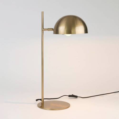 HOLLÄNDER Miro tafellamp, goudkleurig, hoogte 58 cm, ijzer/messing