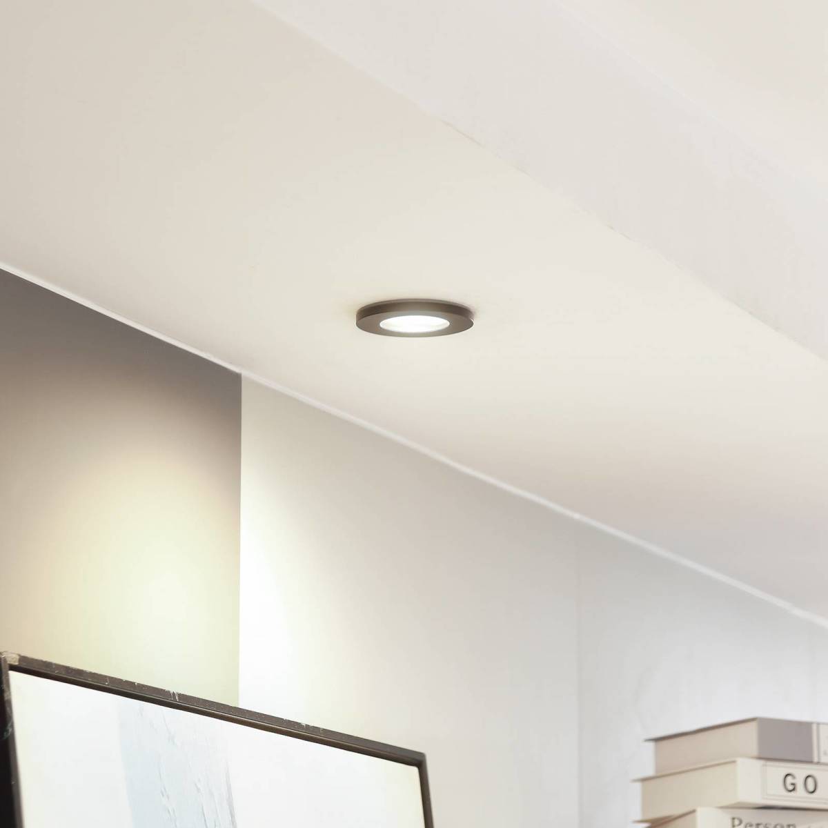 Arcchio downlight Zyron, wit, Ø 8,2 cm