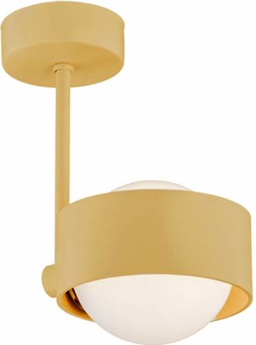 Argon Plafondlamp Mado van staal, goud, 1-lamp
