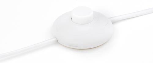 Brilliant June vloerlamp met kartonnen kap, wit