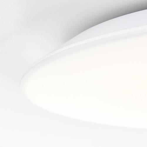 Brilliant Colden LED badkamer plafondlamp, wit, aan/uit, Ø 29 cm