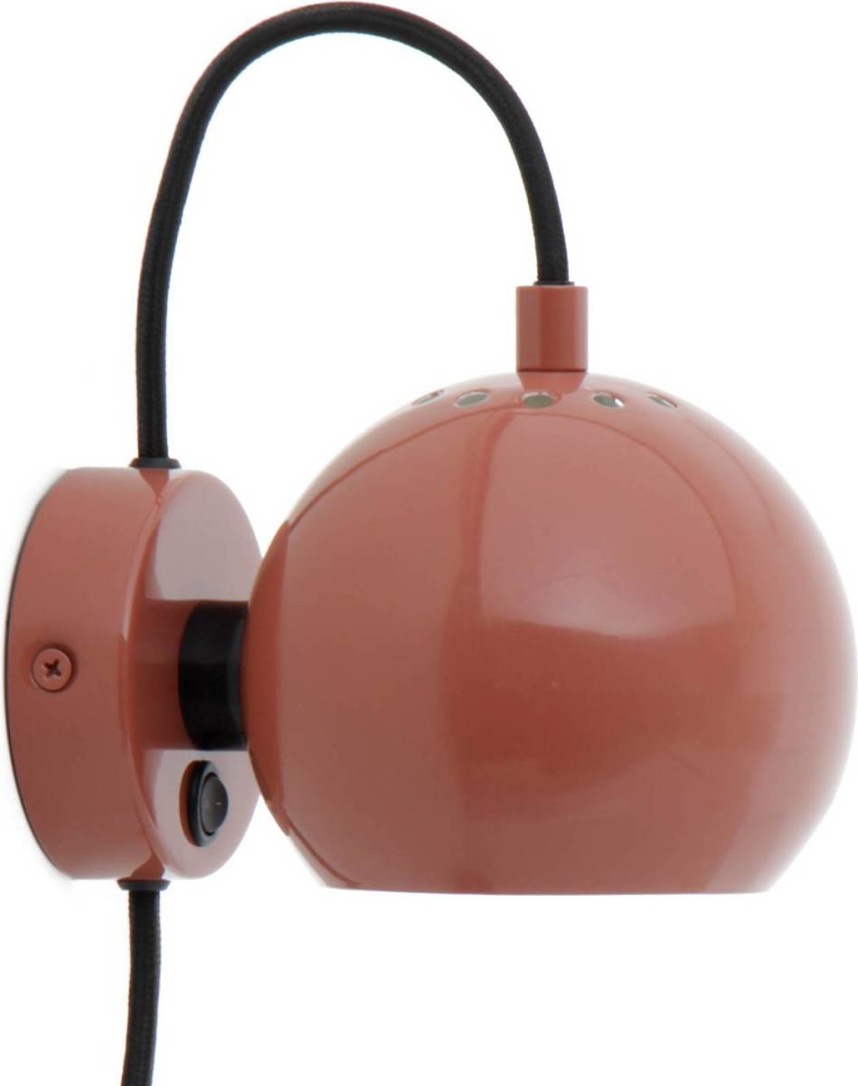 Frandsen wandlamp Bal Magneet, rood