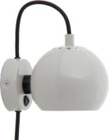 Frandsen wandlamp Bal Magneet, lichtgrijs glanzend