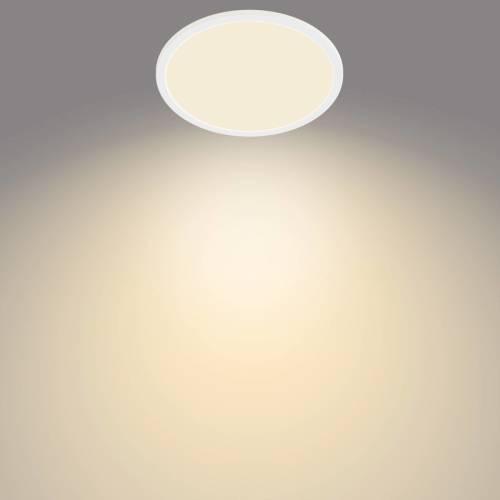 Philips SuperSlim LED IP44 2.700K Ø 24,5 cm wit