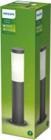 Philips Utrecht sokkellamp E27 antraciet