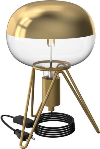CALEX Tripod tafellamp, goud