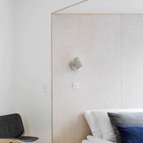 HAY Noc Wall Button LED wandlamp, wit