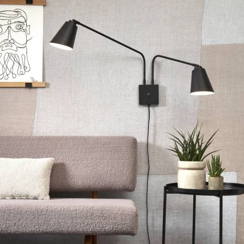 it's about RoMi Bremen wandlamp, zwart