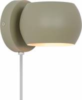 Nordlux Wandlamp Belir up/down met stekker, groen