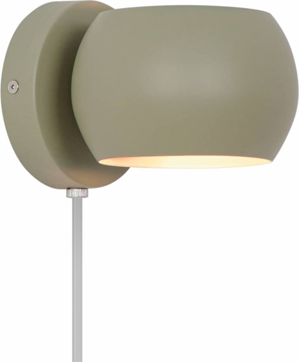 Nordlux Wandlamp Belir up/down met stekker, groen