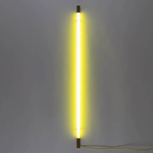 Seletti LED wandlamp Linea goud, geel
