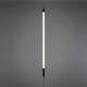 Seletti LED vloerlamp Linea met hout, wit