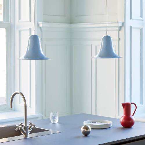 Verpan Pantop hanglamp Ø 23 cm lichtblauw