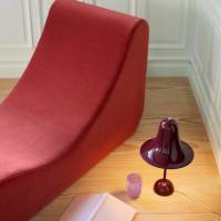Verpan Pantop tafellamp bordeaux