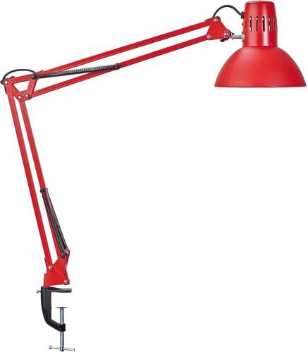 Maul study klemlamp, rood