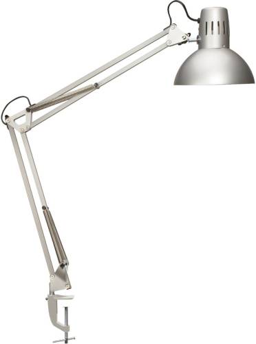 Maul study klemlamp, zilver