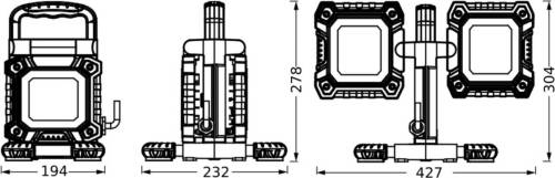 LEDVANCE LED Worklight Value Flex 2-lamps