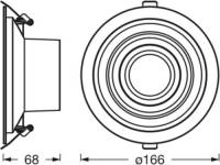 LEDVANCE Decor Filament Echo LED downlight