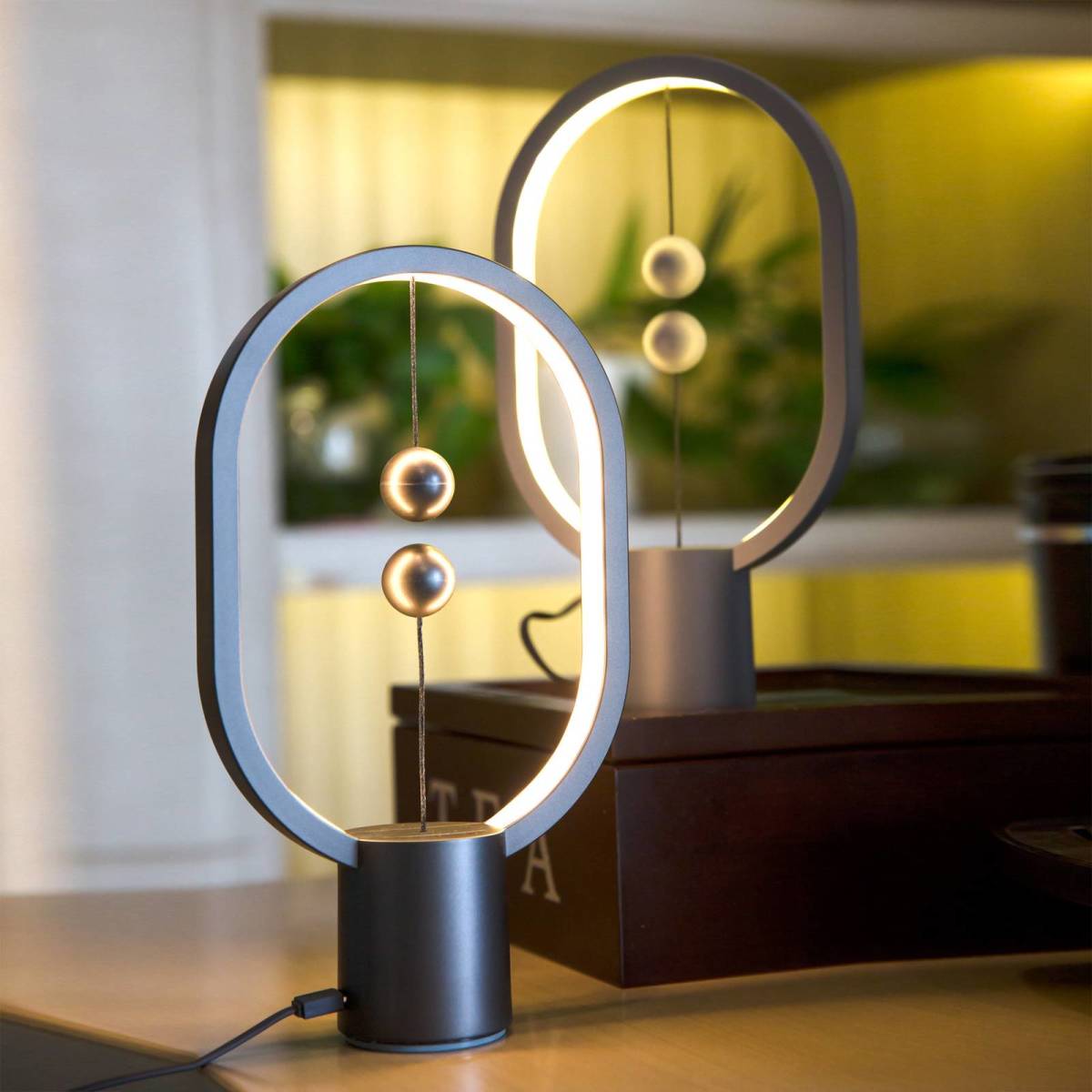 Segula Heng Balance Mini LED tafellamp lichtgrijs