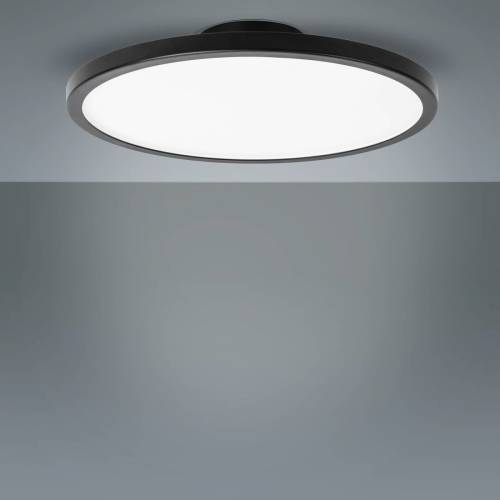 LightMe LED plafondlamp Aqua Ø 30,2cm zwart