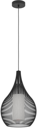 Eglo Razoni 1 hanglamp, 1-lamp, zwart