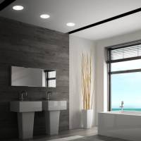 Briloner LED inbouwspot 7605 IP44 3 per set CTS wit