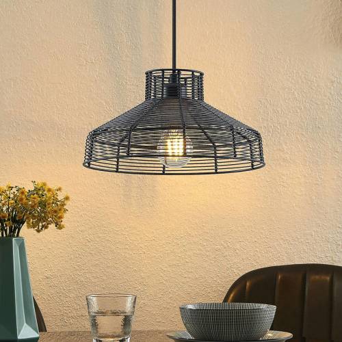 Lindby Karidotta hanglamp van staal, 1-lamp