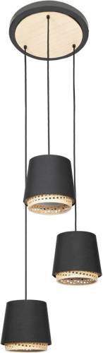 Lindby Ananya hanglamp, rondel, 3-lamps