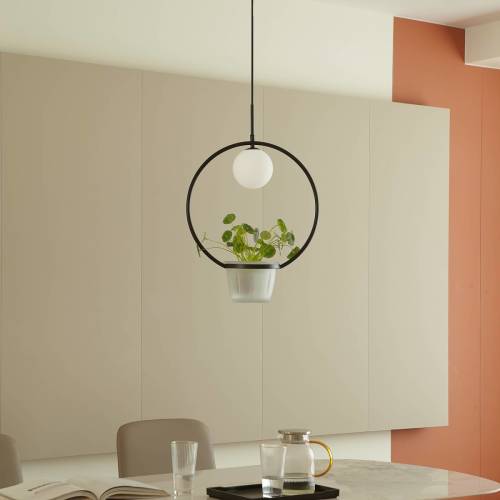 Lindby Orna hanglamp 1-lamp bloemhanger