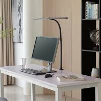 Lindby Nilay Homeoffice LED klemlamp dimbaar CCT