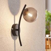 Lindby Sugiava wandlamp, bolkap, 1-lamp