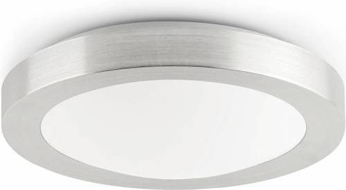 FARO BARCELONA Logos badkamer plafondlamp, Ø 35 cm, aluminium
