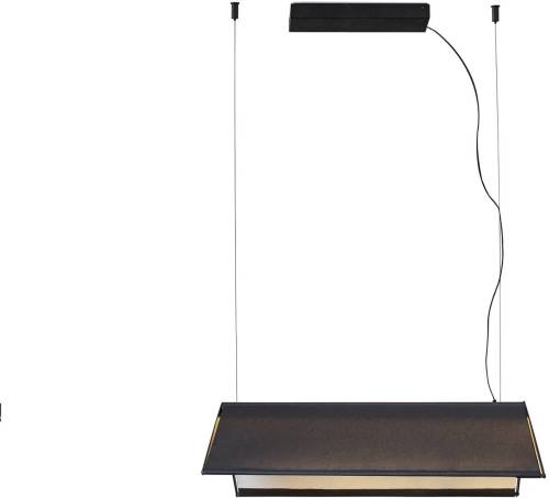 FARO BARCELONA Ludovico Surface LED hanglamp, 60 cm, zwart