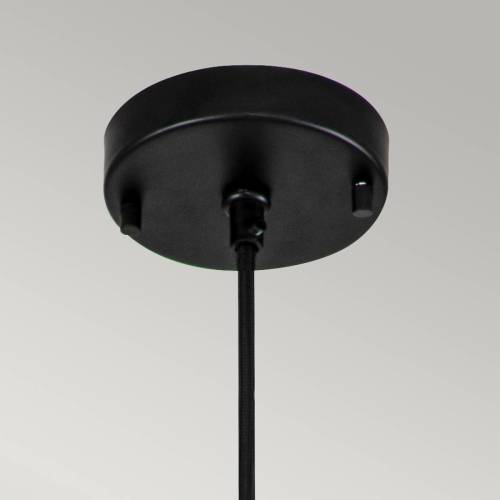 Elstead Hanglamp Etoile 1-lamp Ø 17,8 cm zwart mat