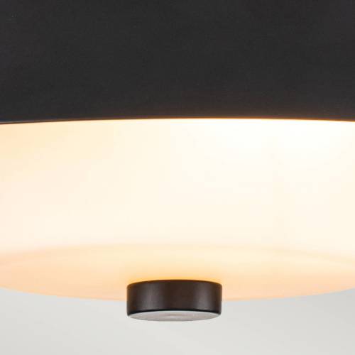 Elstead Badkamer-plafondlamp Bowtie, mat zwart