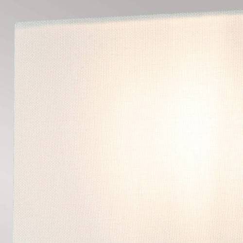 Elstead Swirl grote wandlamp met linnen kap, antiek wit
