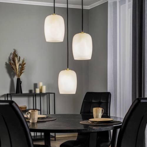 Lucande Taylan hanglamp 9-lamps gebundeld