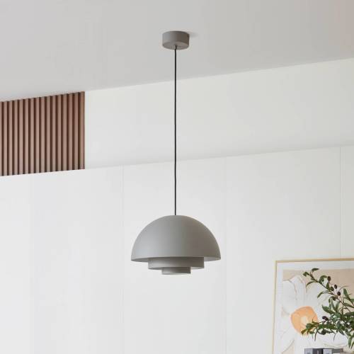 Lucande Nymara LED hanglamp, grijs