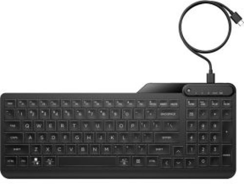 HP 405 Multi-Device Backlit Wired Keyboard