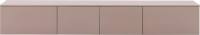 Goossens Excellent Tv Meubel Fame, Tv meubel hangend (2 dichte kleppen, 2 panel door)
