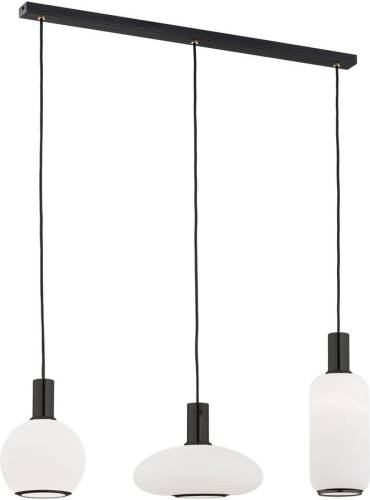 EULUNA Hanglamp Milano, 3-lamps, wit