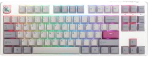 Ducky One 3 TKL Mist Grey toetsenbord USB Amerikaans Engels Grijs