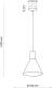 TK Lighting Hanglamp Jump, zwart, Ø 20 cm