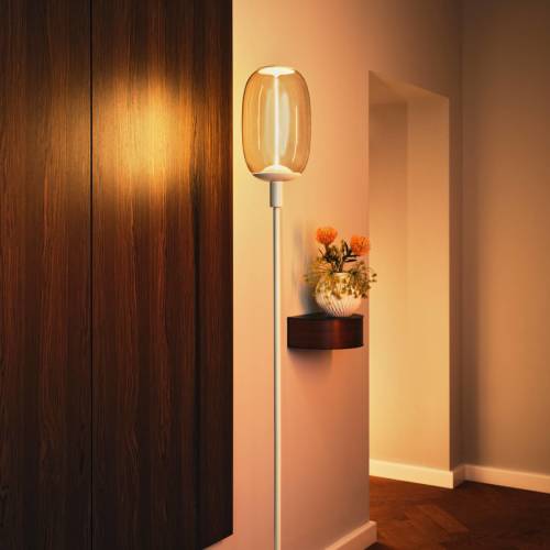 LEDVANCE LEDVANDE vloerlamp Decor Stick E27, hoogte 146cm, beige